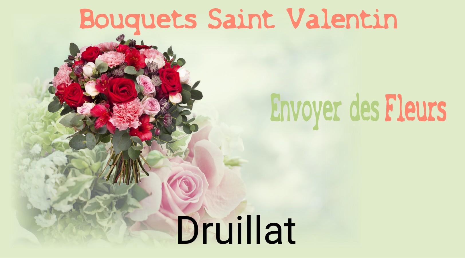 Roses de Saint-Valentin livrées à Druillat